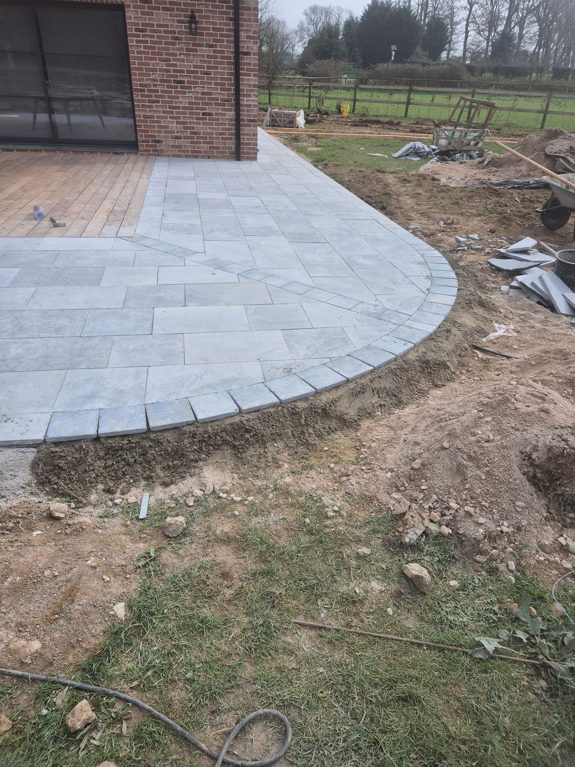 Des travaux de terrassement