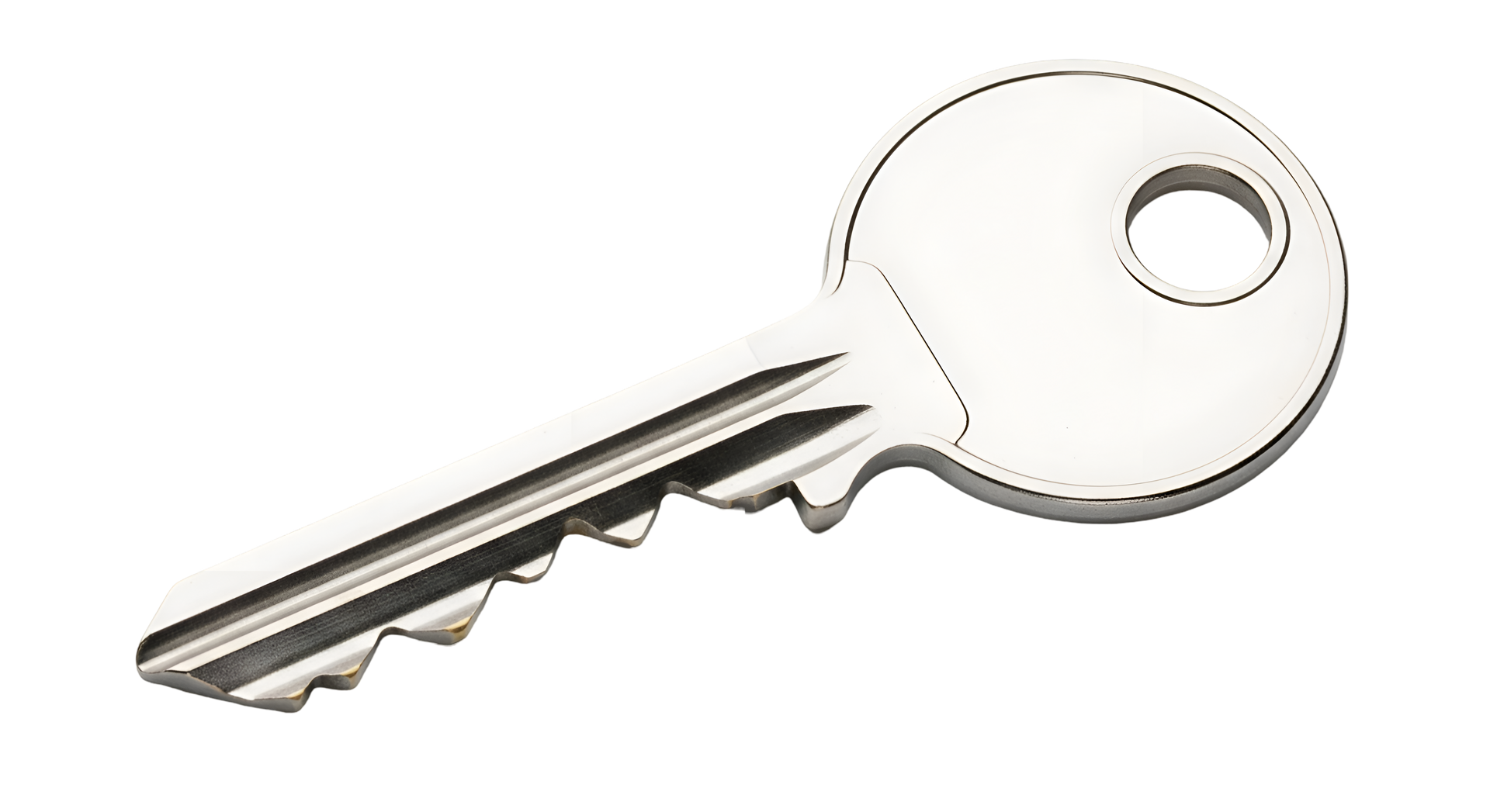 Une clé de porte.