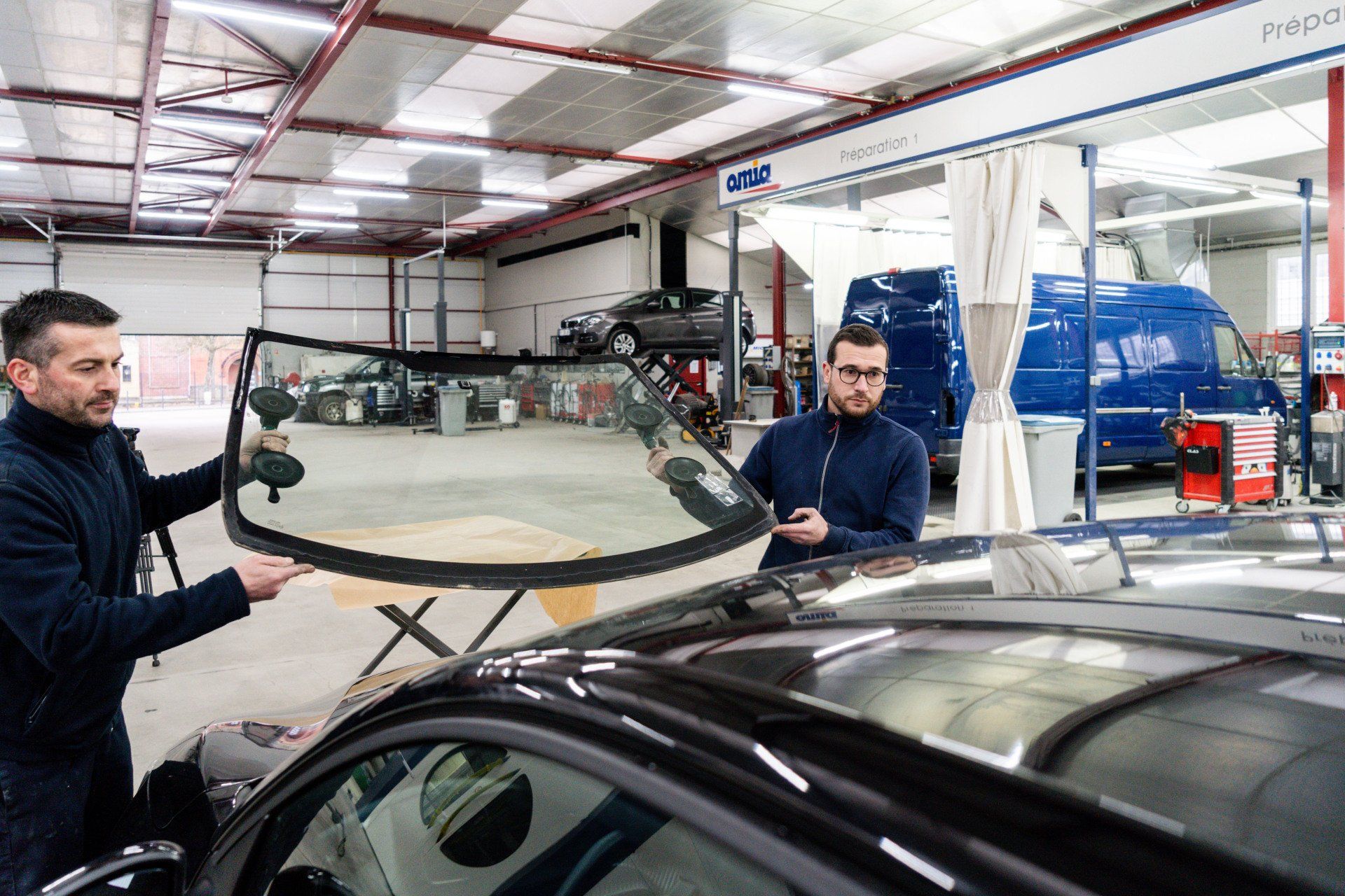 Changement de pare-brise