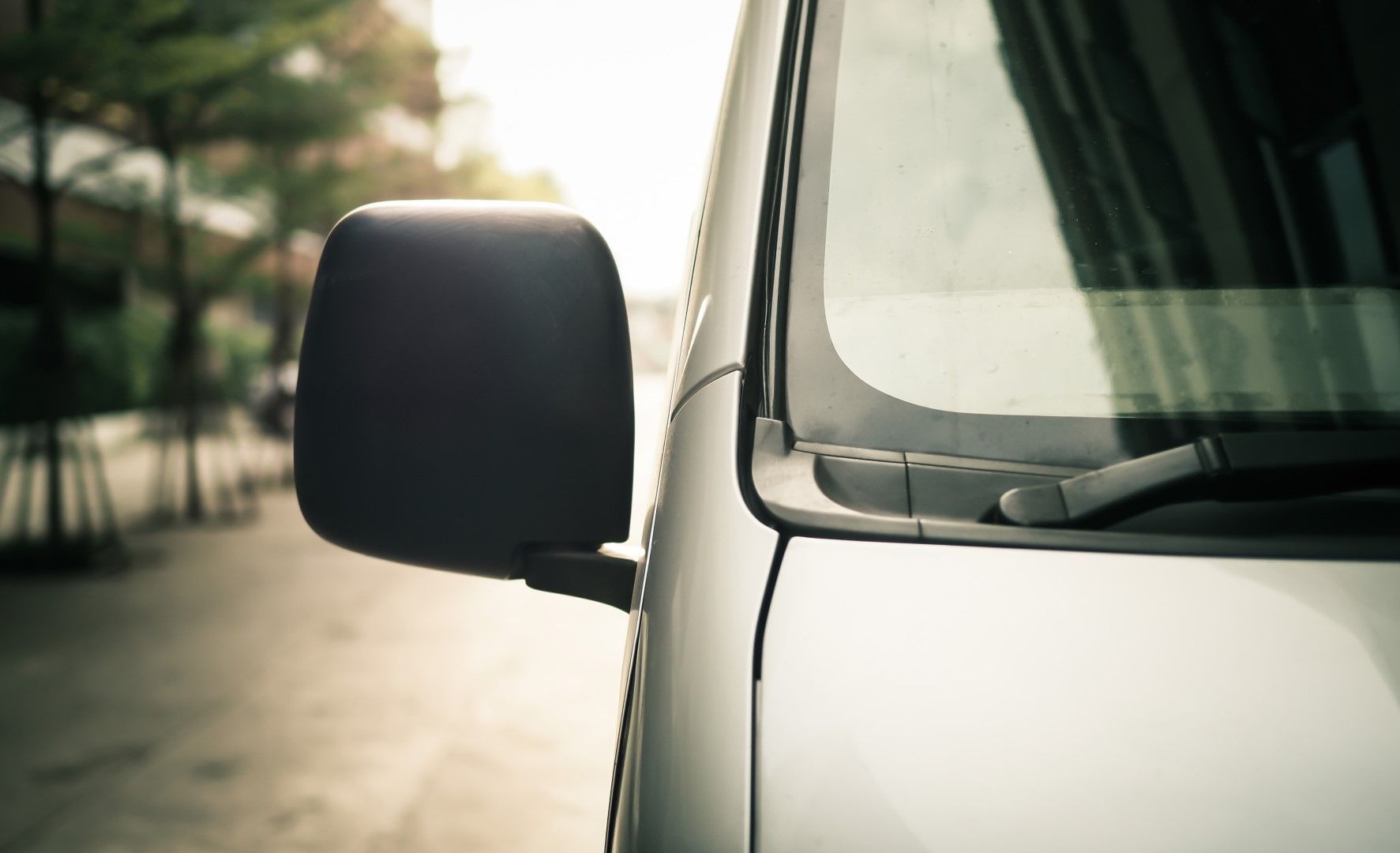 Véhicule vu de face