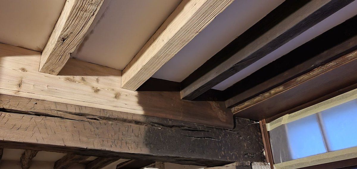 Décapage de charpente