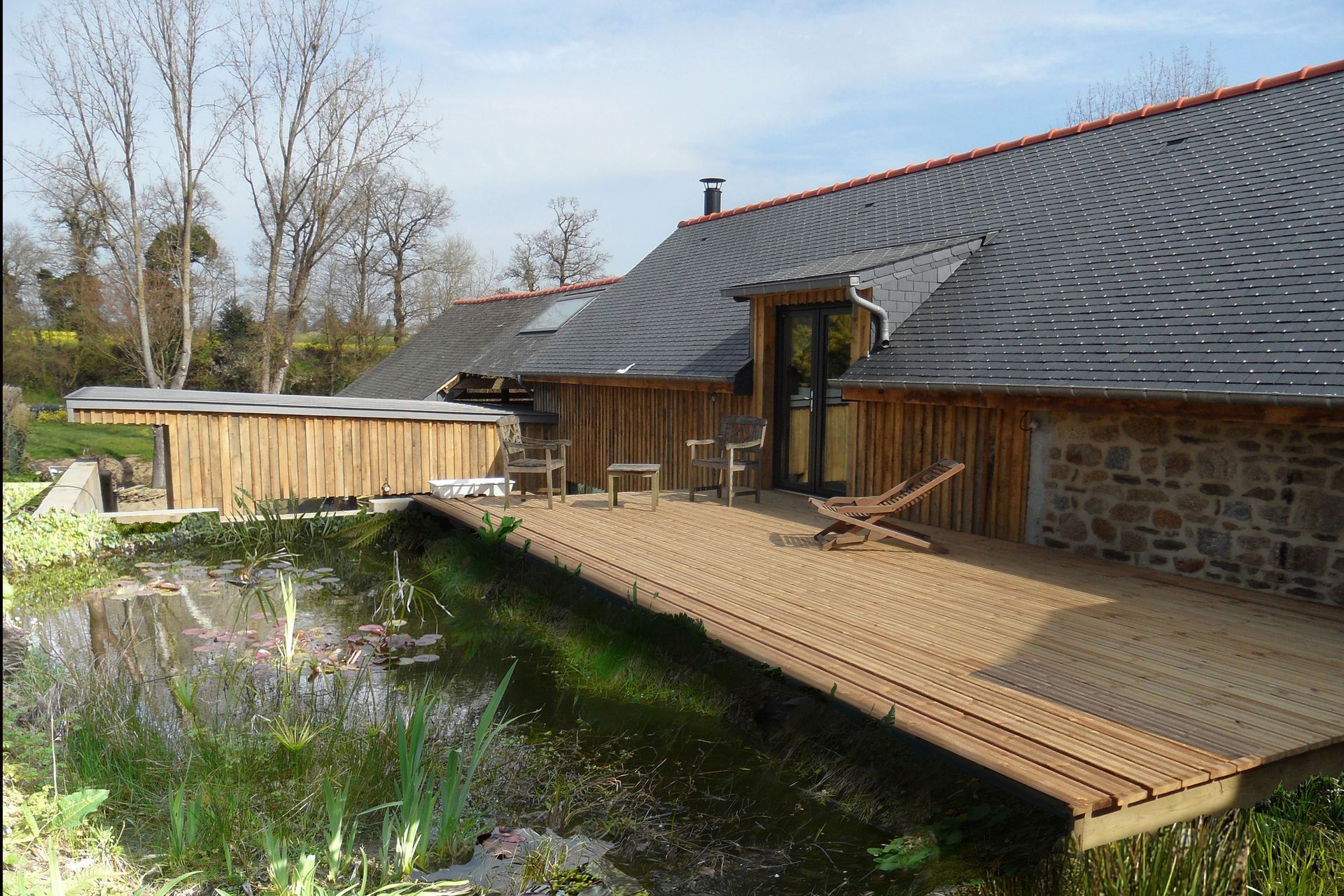 Extension rénovation habitation Quévert (3)