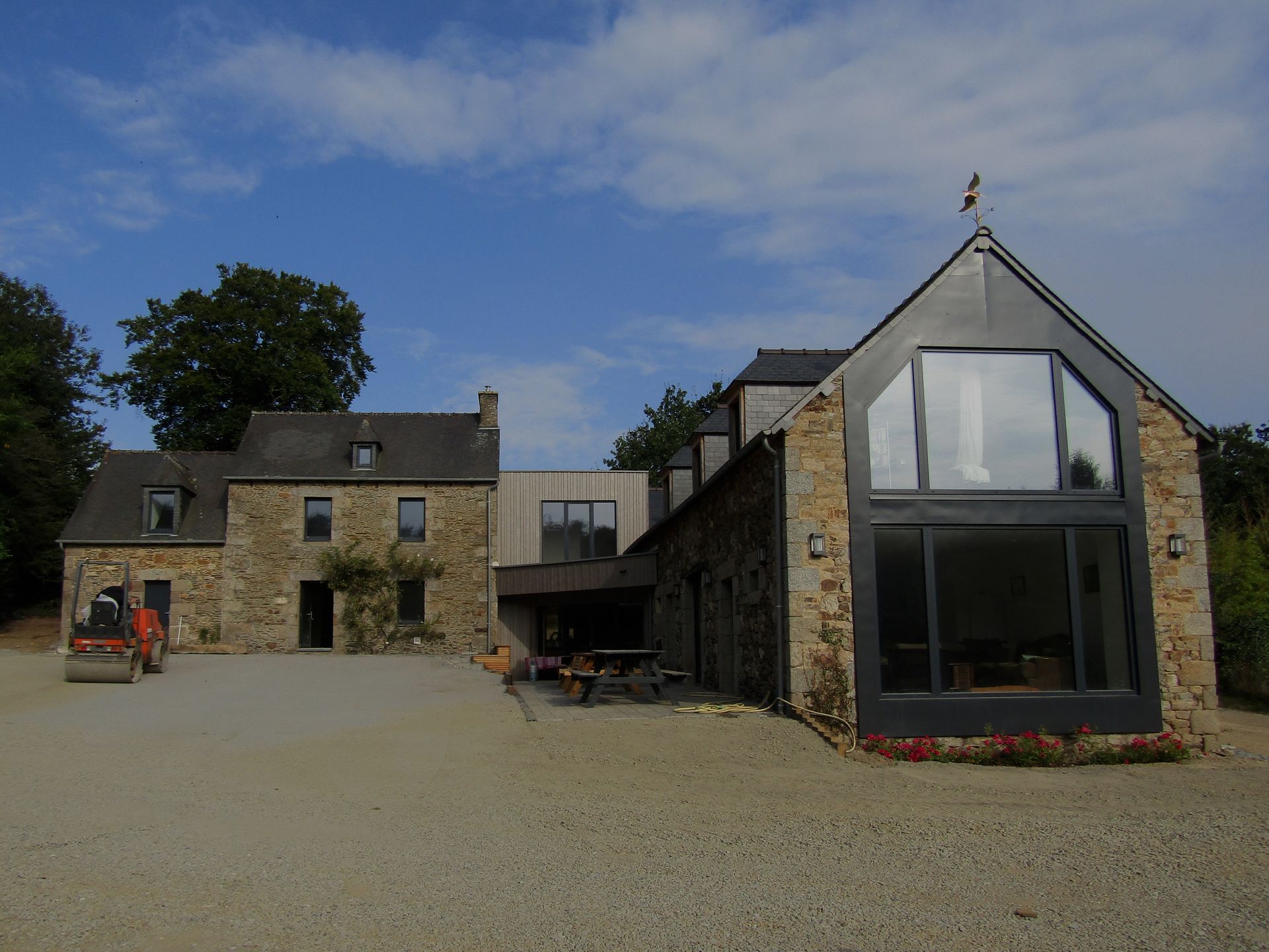 Extension rénovation - Relais de chasse - Le Gouray