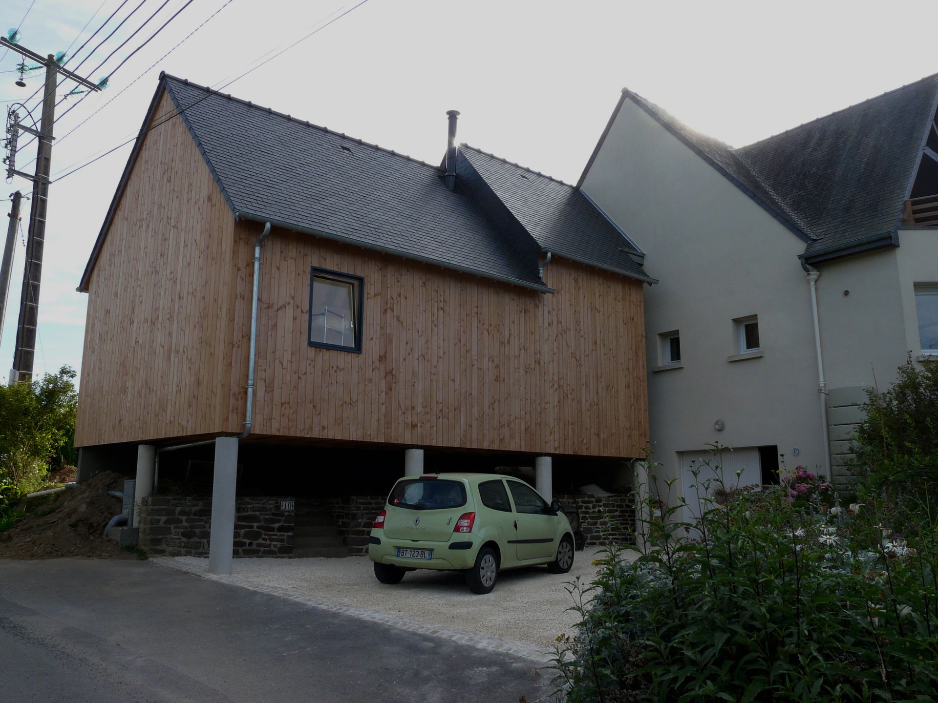 Extension ossature bois - Langrolay-sur-Rance