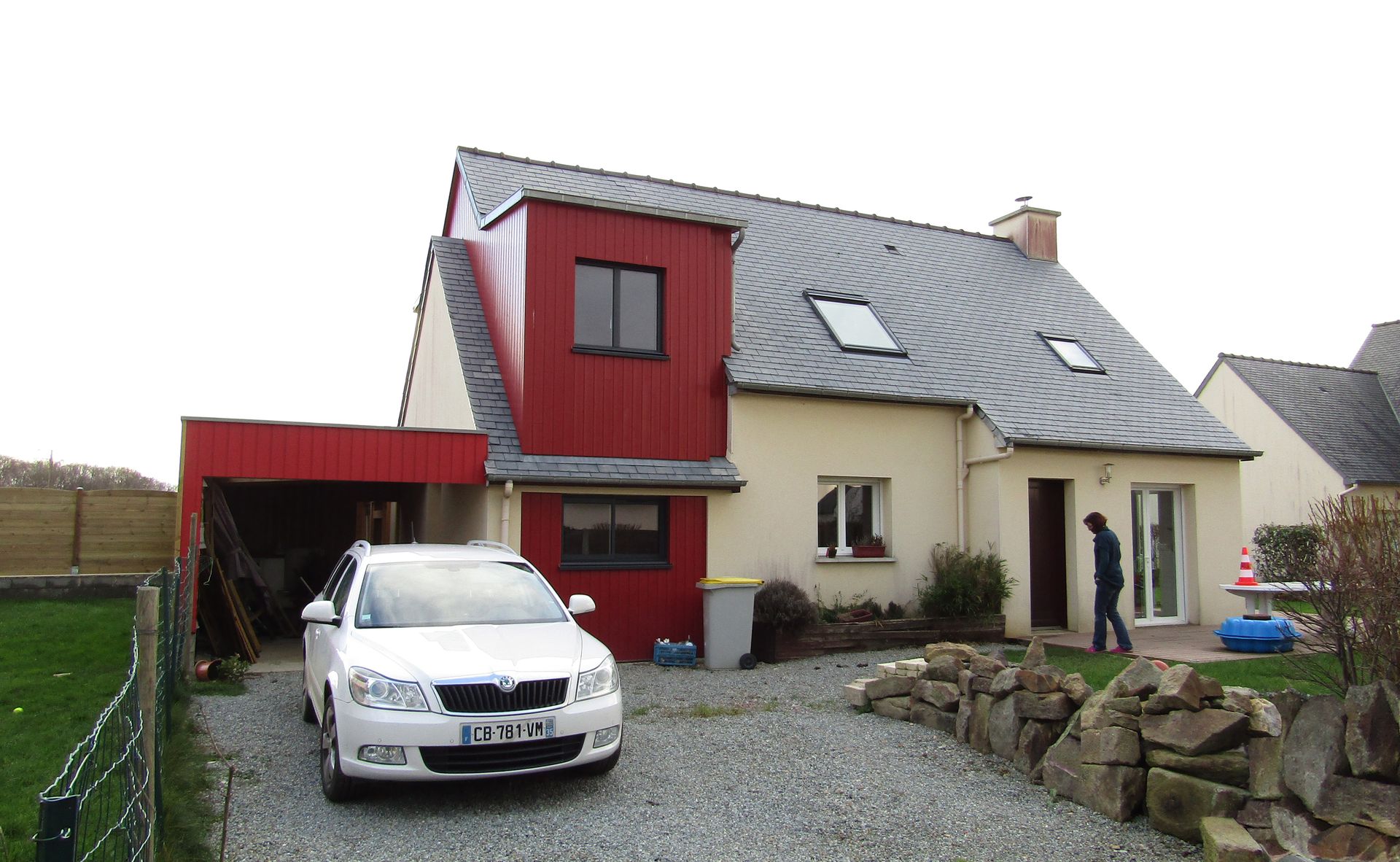 Surélévation habitation - La-Ville-és-Nonais