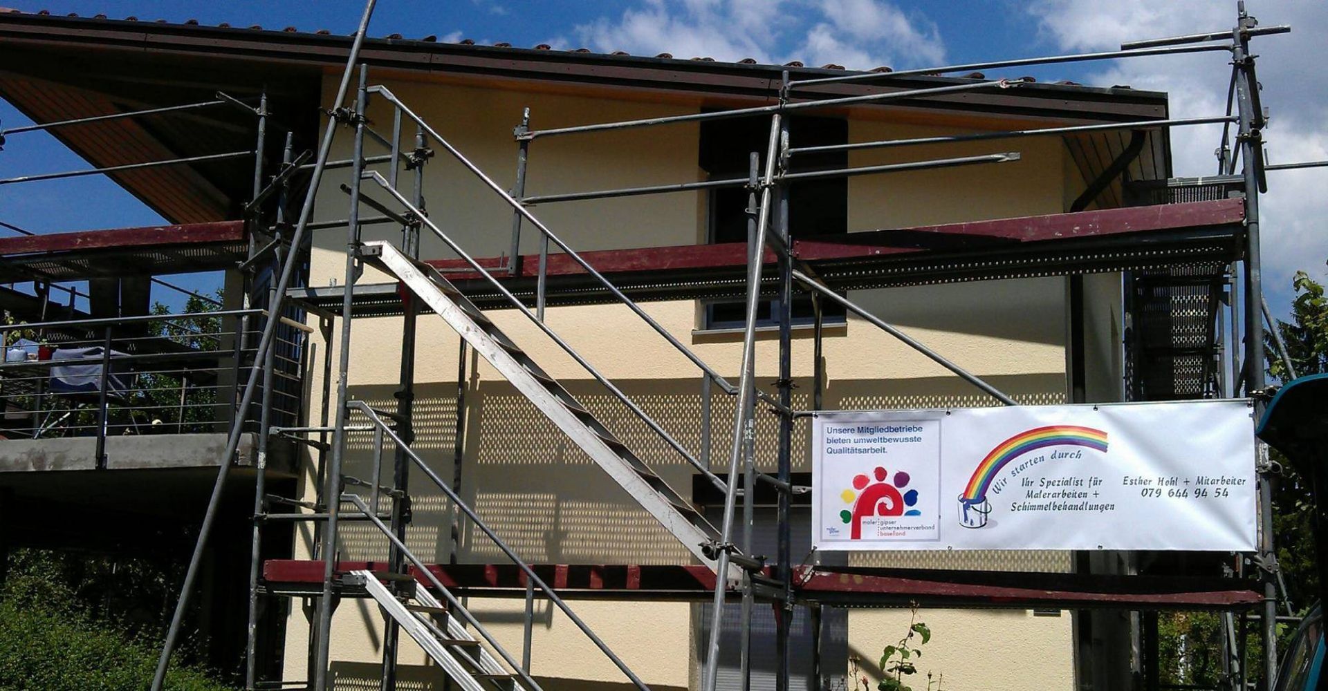 Malerarbeit von der von der Esther Hohl-Bünzli GmbH