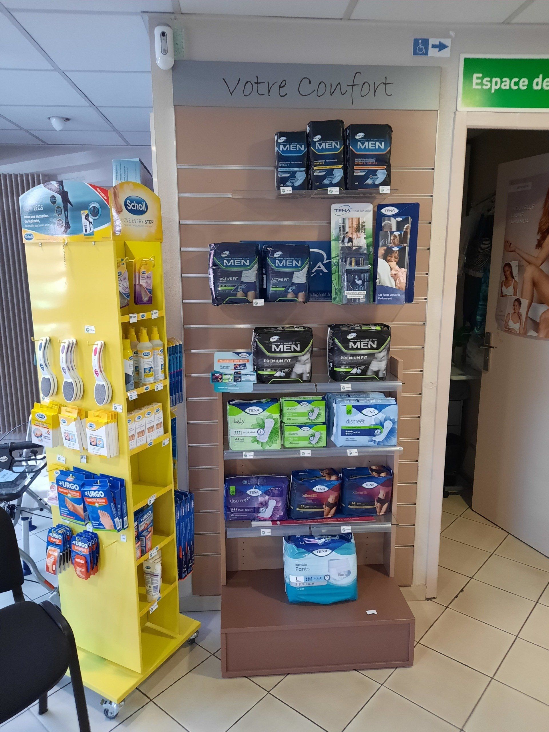 Rayon confort et hygiène intime