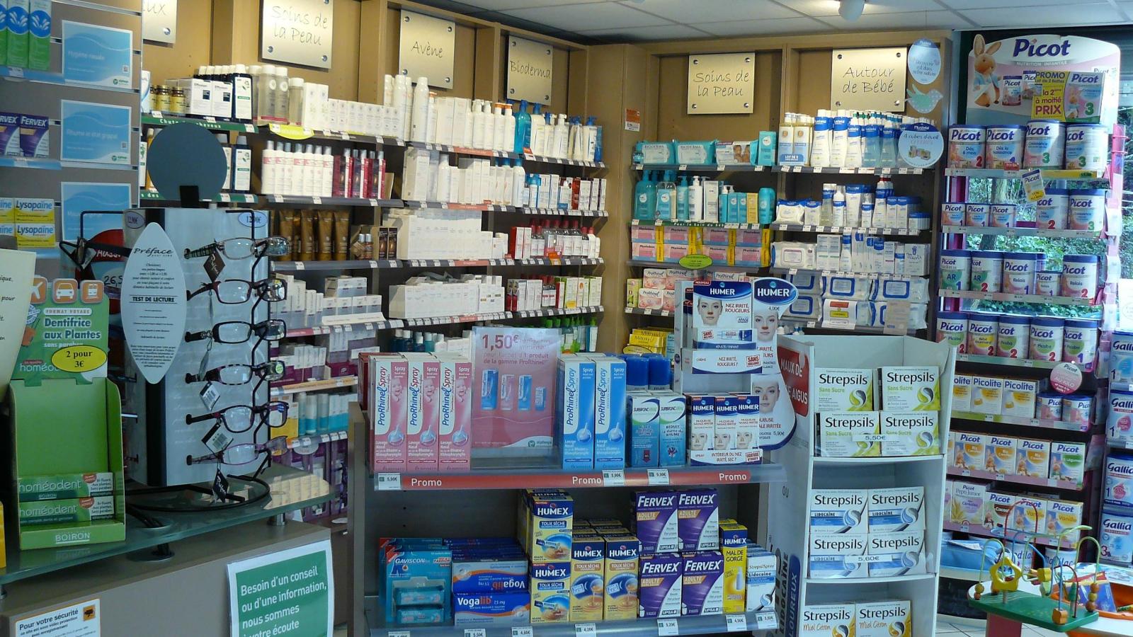 Accueil de la pharmacie