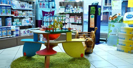 Coin enfant de la pharmacie