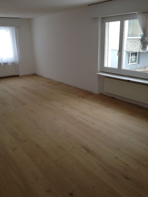 Renovation Eiche Landhausdiele geschliffen vorher