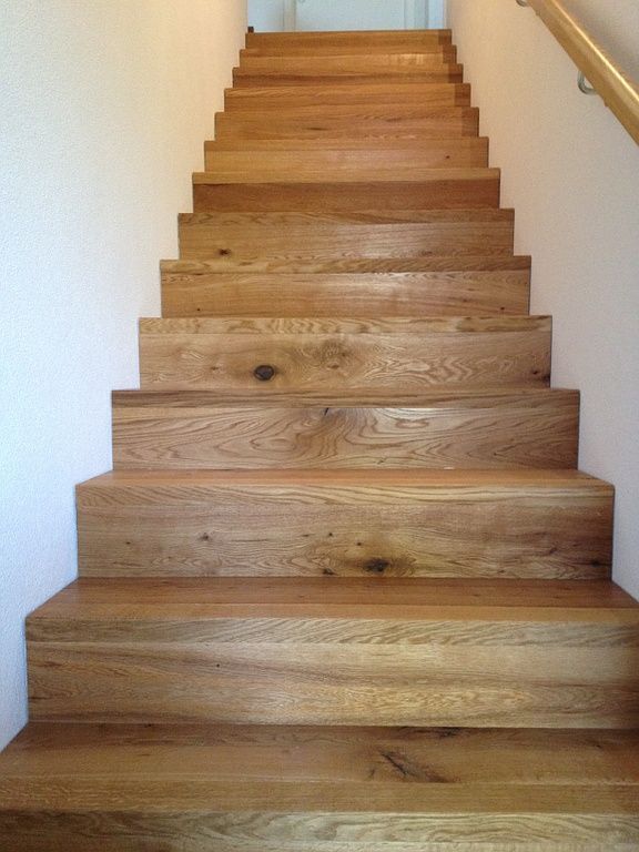Eiche Landhausdiele Treppe