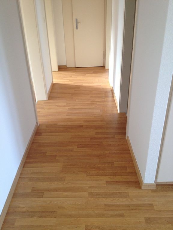 Eiche Laminat verlegt 2