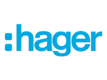 Logo de Hager.