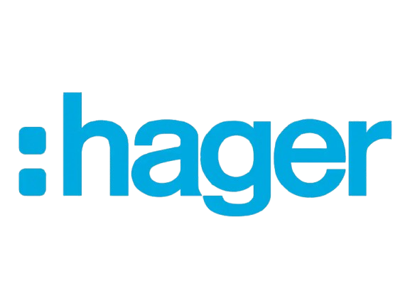 Logo de Hager.