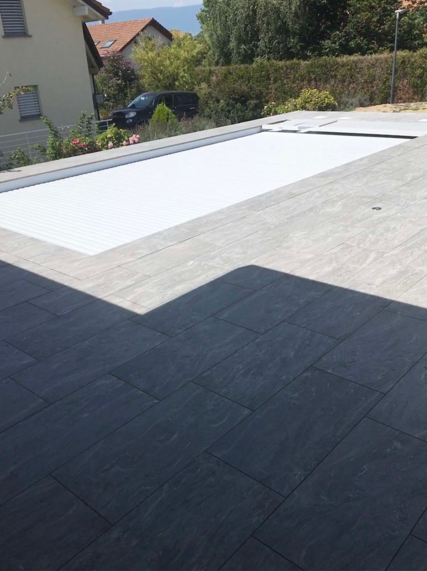 Carrelage en terrasse - Broye Carrelage SA