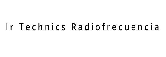 Un logotipo en blanco y negro para ir technics radiofrecuencia