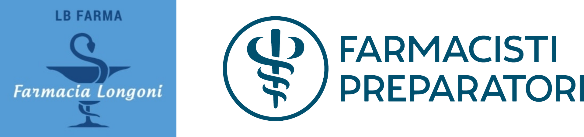 Logo Farmacia Longoni e Logo farmacisti Preparatori