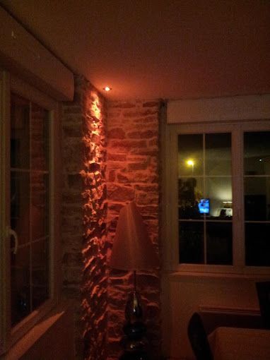 Lumière rouge intérieure