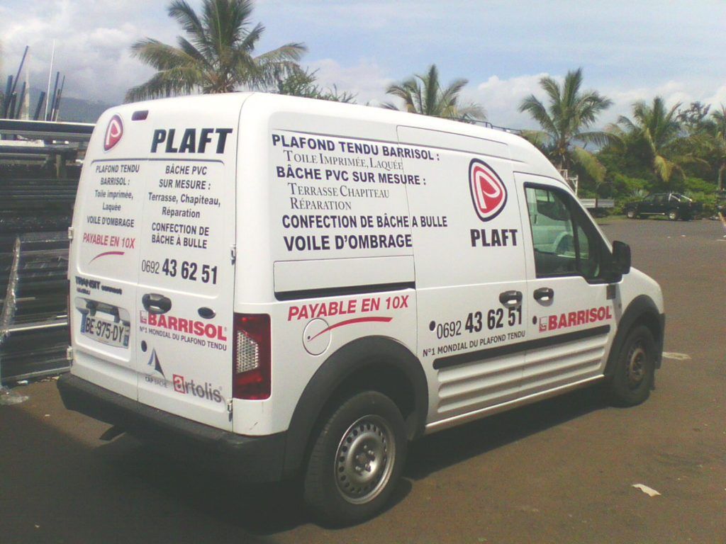 Impression pour camionnette