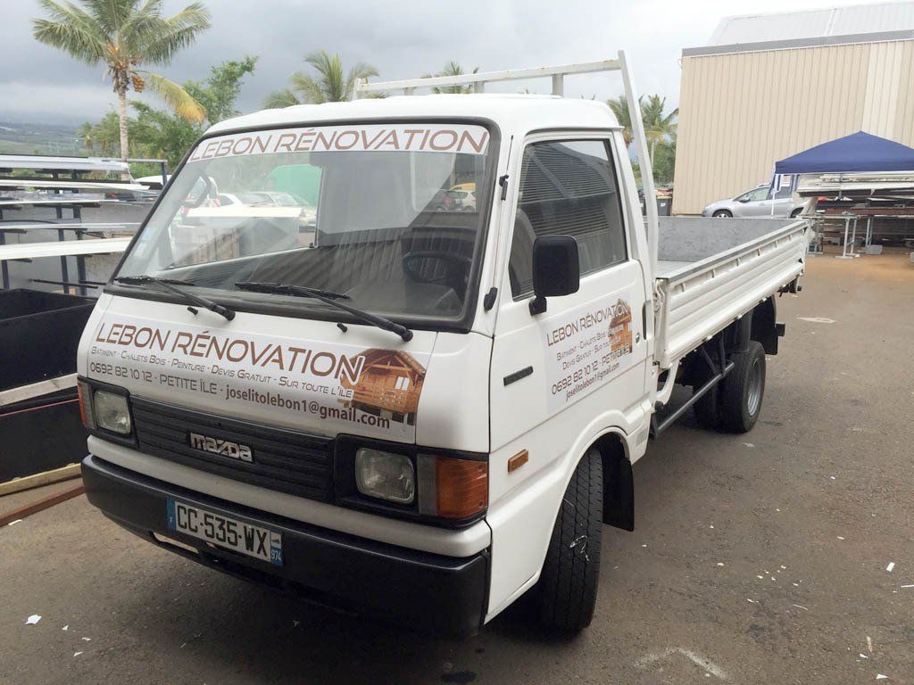 Stickers véhicule La réunion