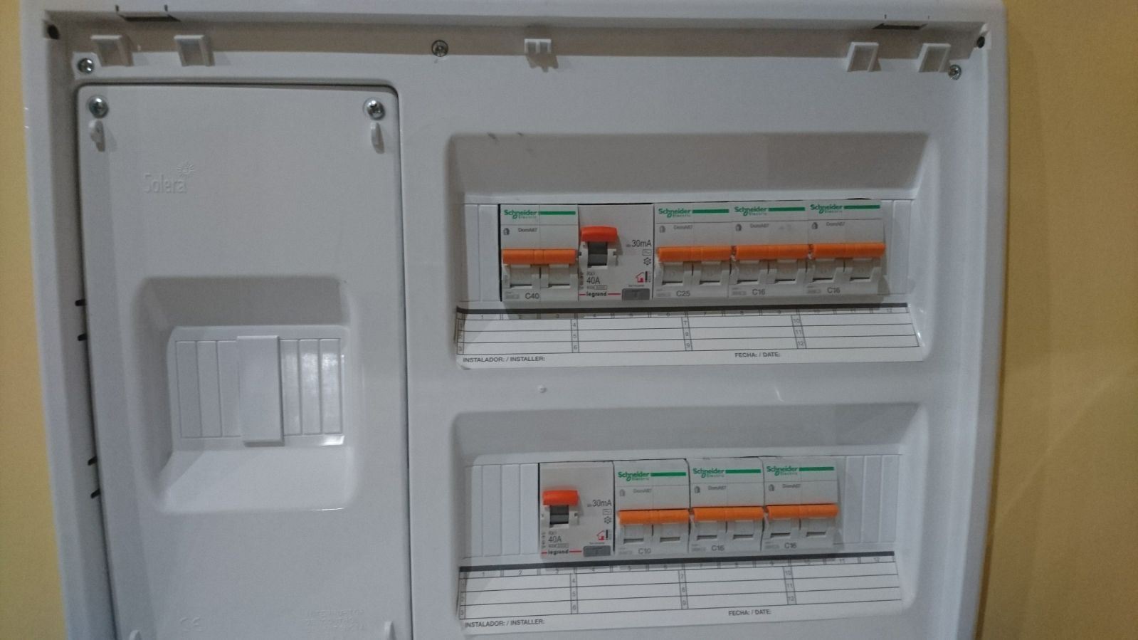 Instalaciones baja tensión