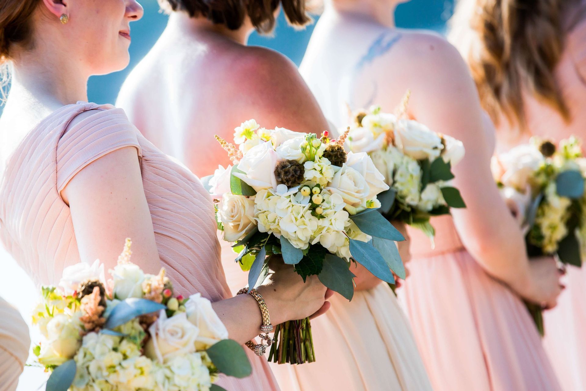 Women at a Big Sky Wedding.