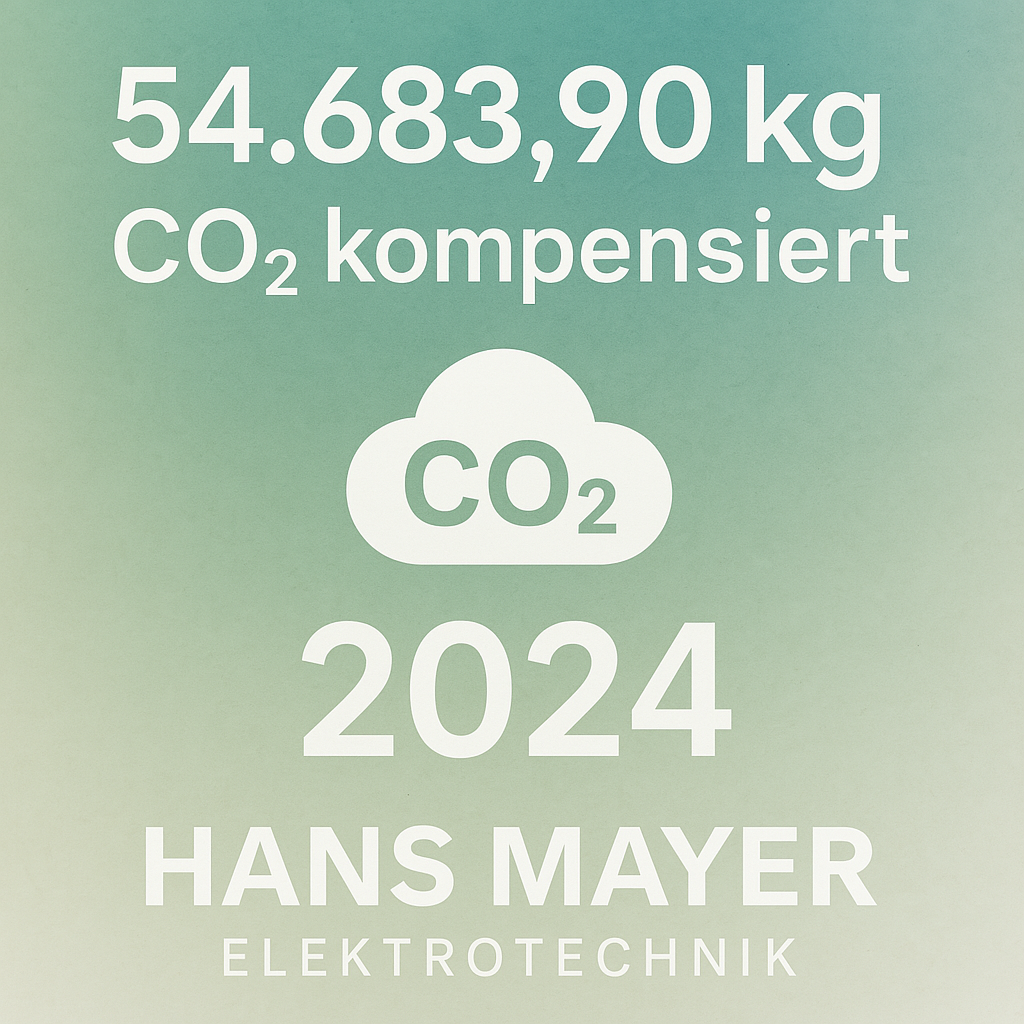 Mayer Elektromotoren Co2 kompensiert