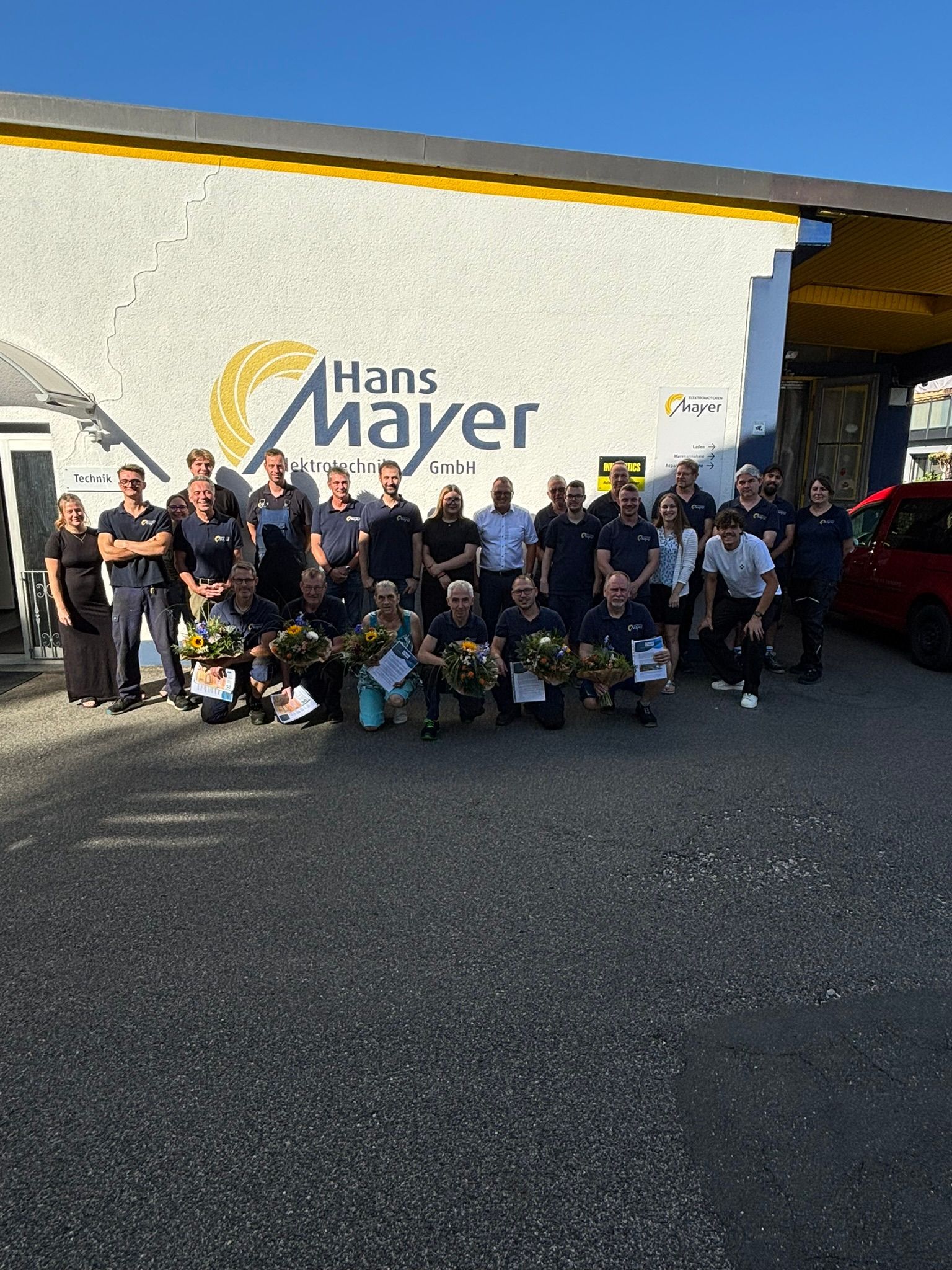 Teamfoto Mayer Elektromotoren