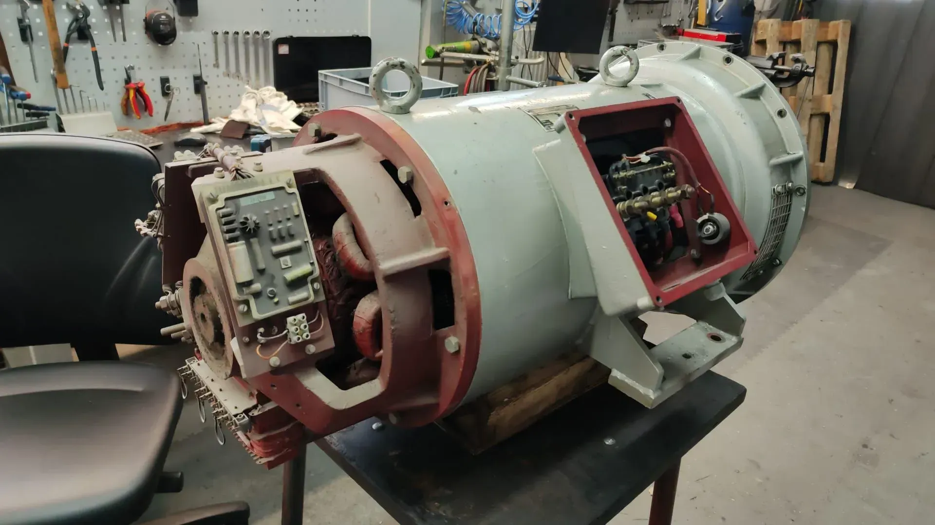 Gleichstrommotor mit Fremderregung