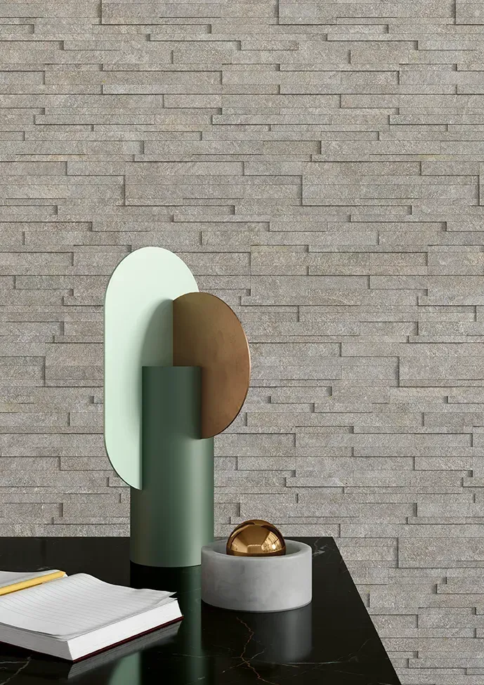 Mur en parement pierre