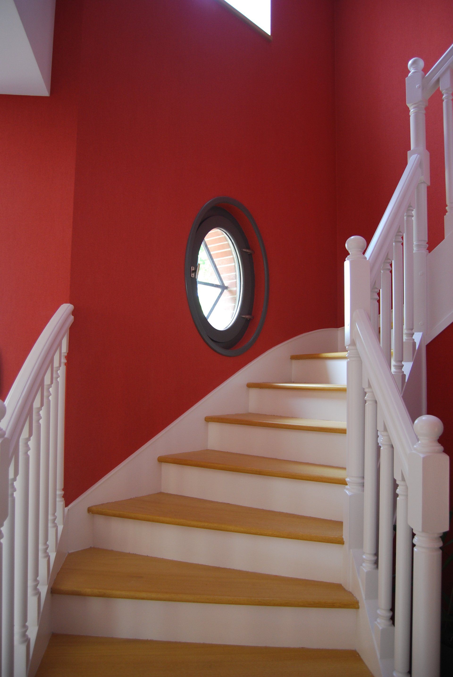 Réfection d'un escalier et cage d'escalier