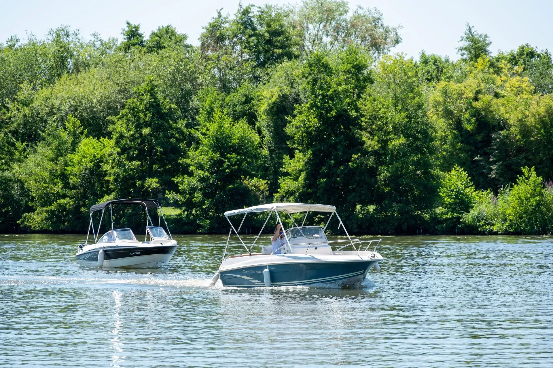 Un bateau sur l'oise