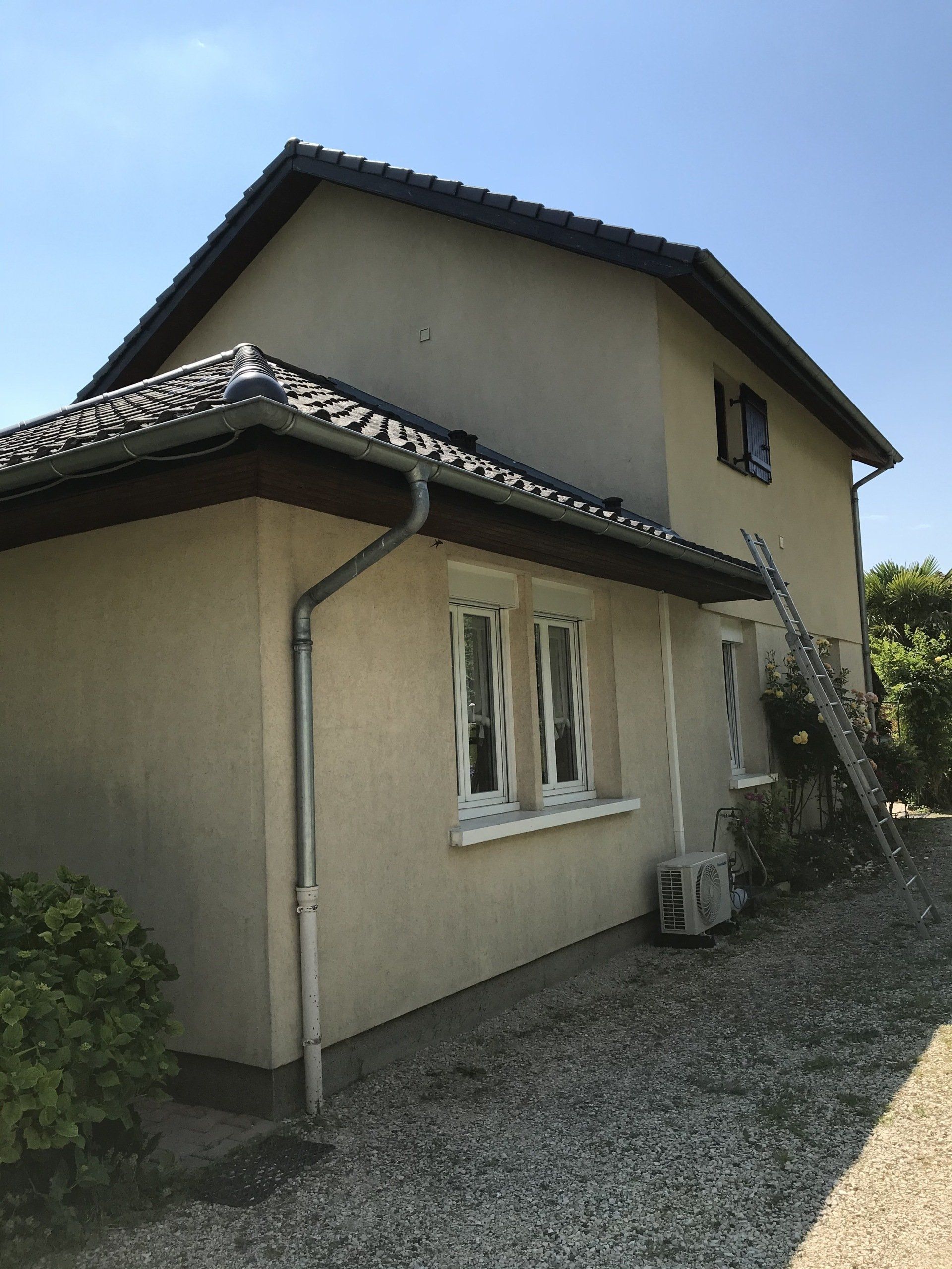 Bardage sans entretien (avant rénovation)