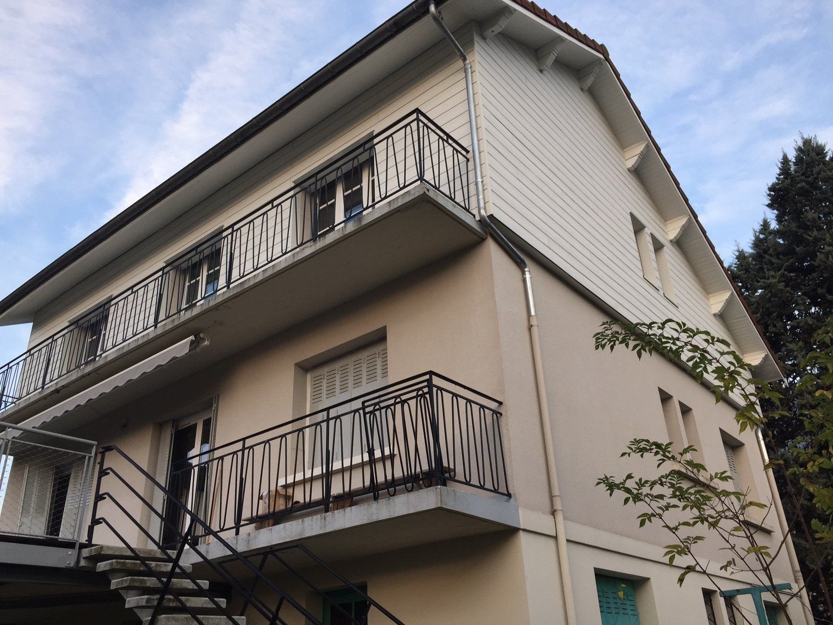 Isolation extérieure et bardage fibrociment