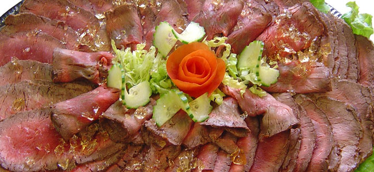 Présentation de charcuterie