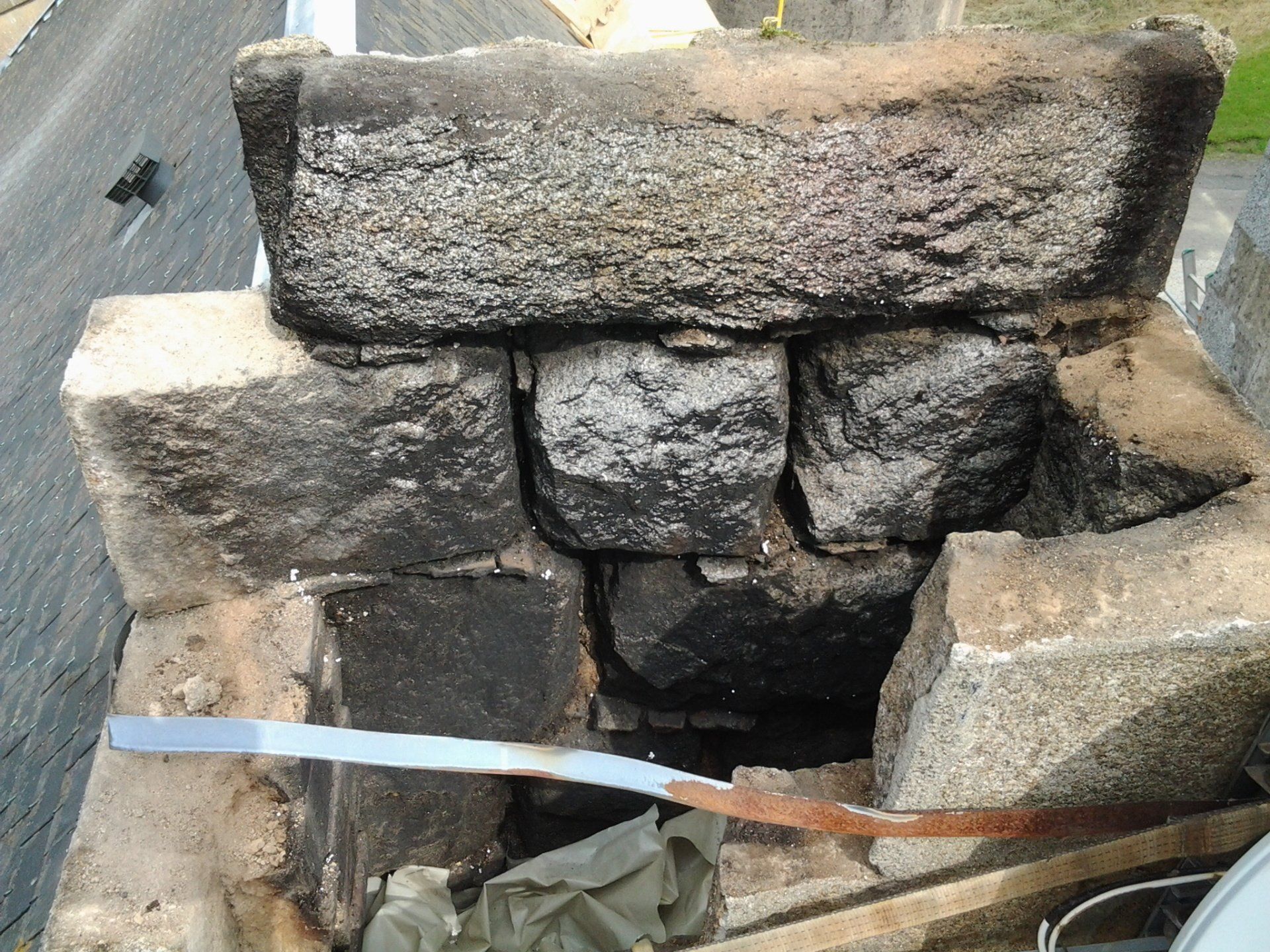 Tête de cheminée zoom