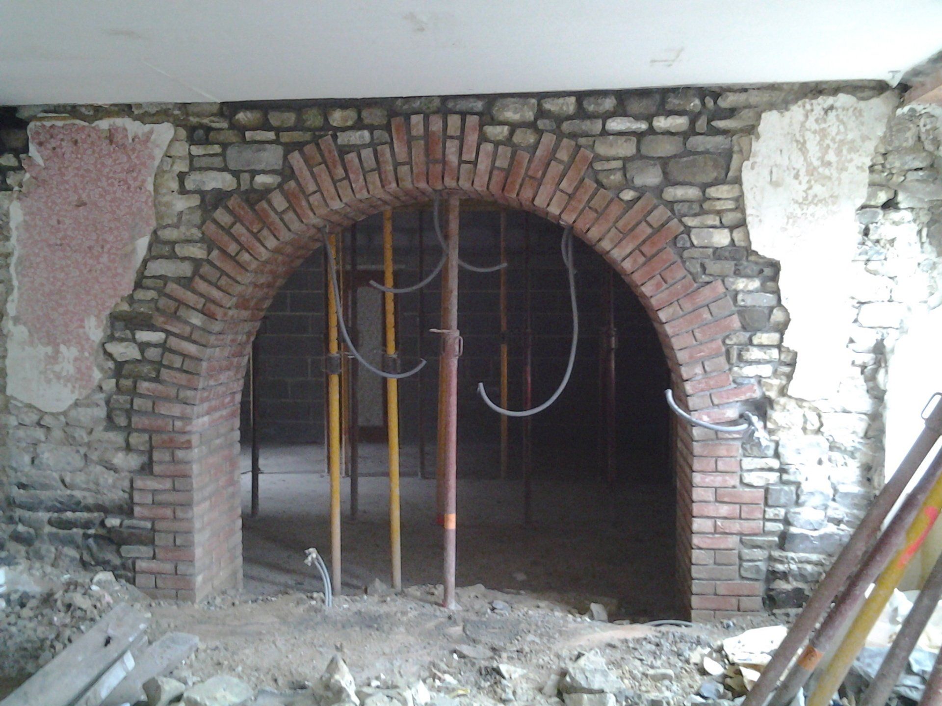 Voûte en rénovation