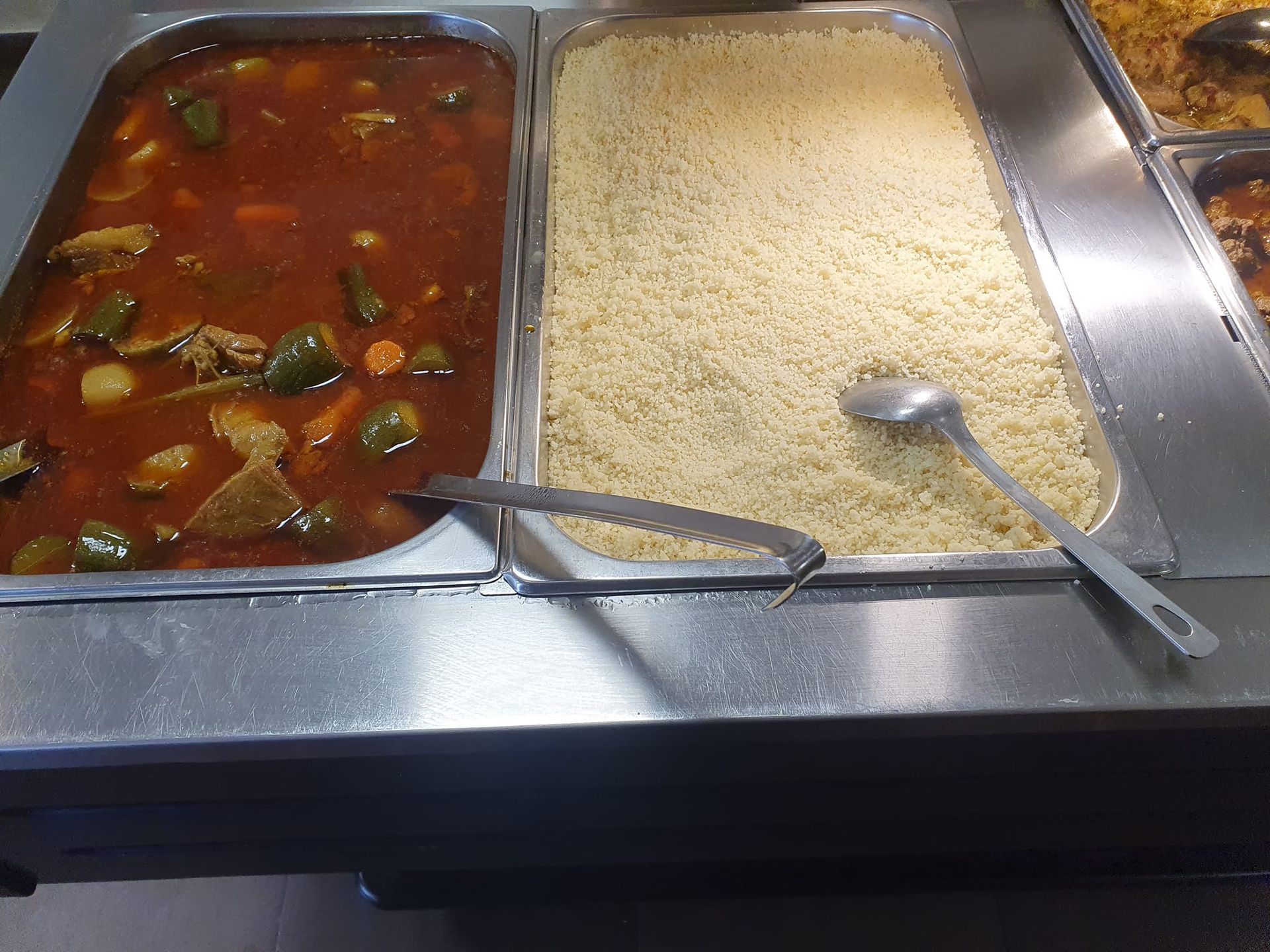 Couscous en buffet à volonté