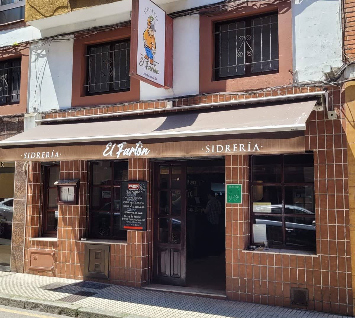 Fachada del restaurante