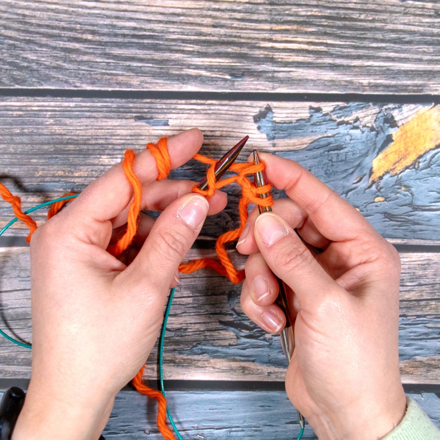 verschränkt abstricken 3