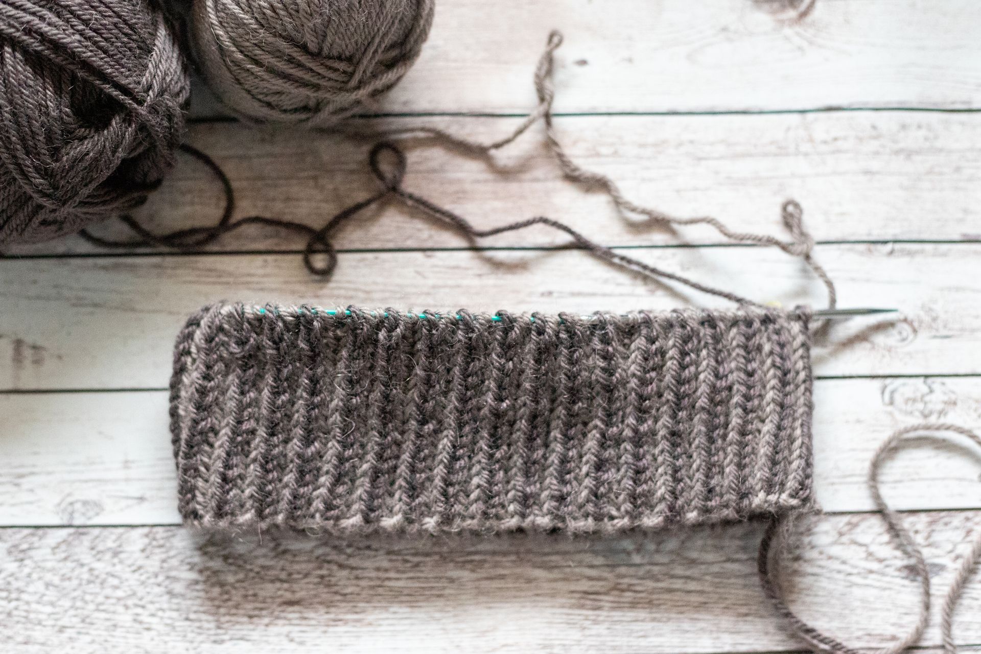 Bündchen Patentmütze brauntöne