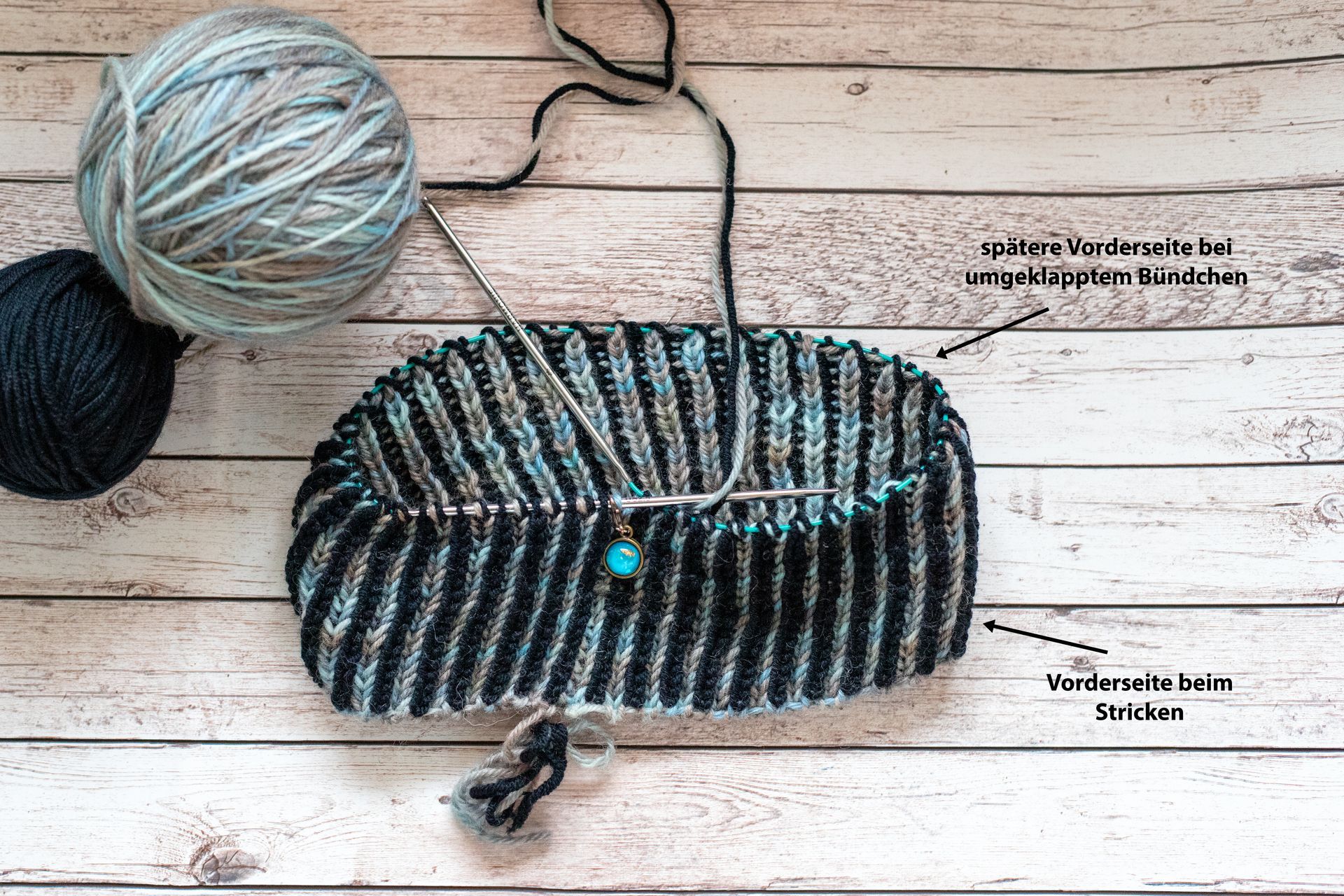 Bündchen der Briochmütze