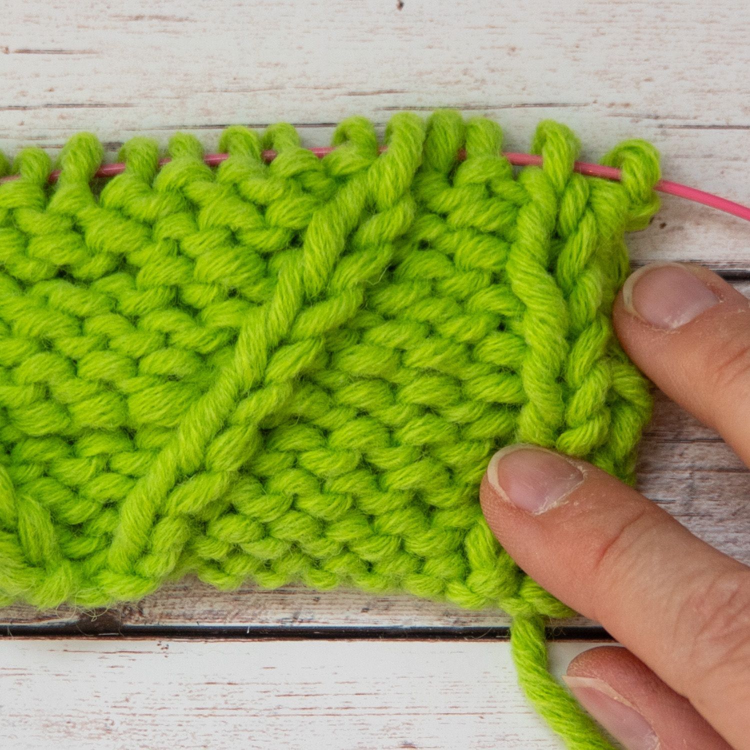 Tutorial verzopfen ohne zusätzliche Nadel 1/1 RPC