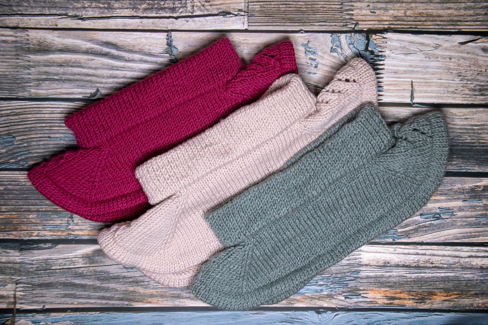 Schalkragen alle drei Farben