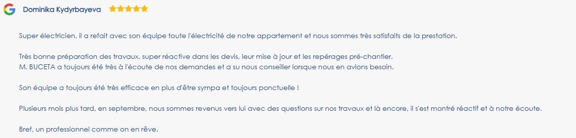 Avis google homemaitre 1