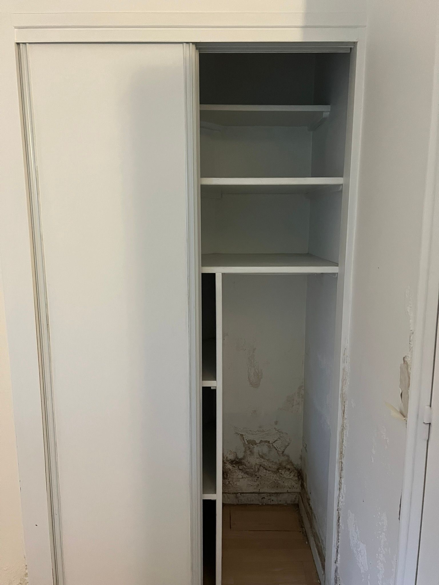 Une personne utilise une scie circulaire pour couper un morceau de bois.