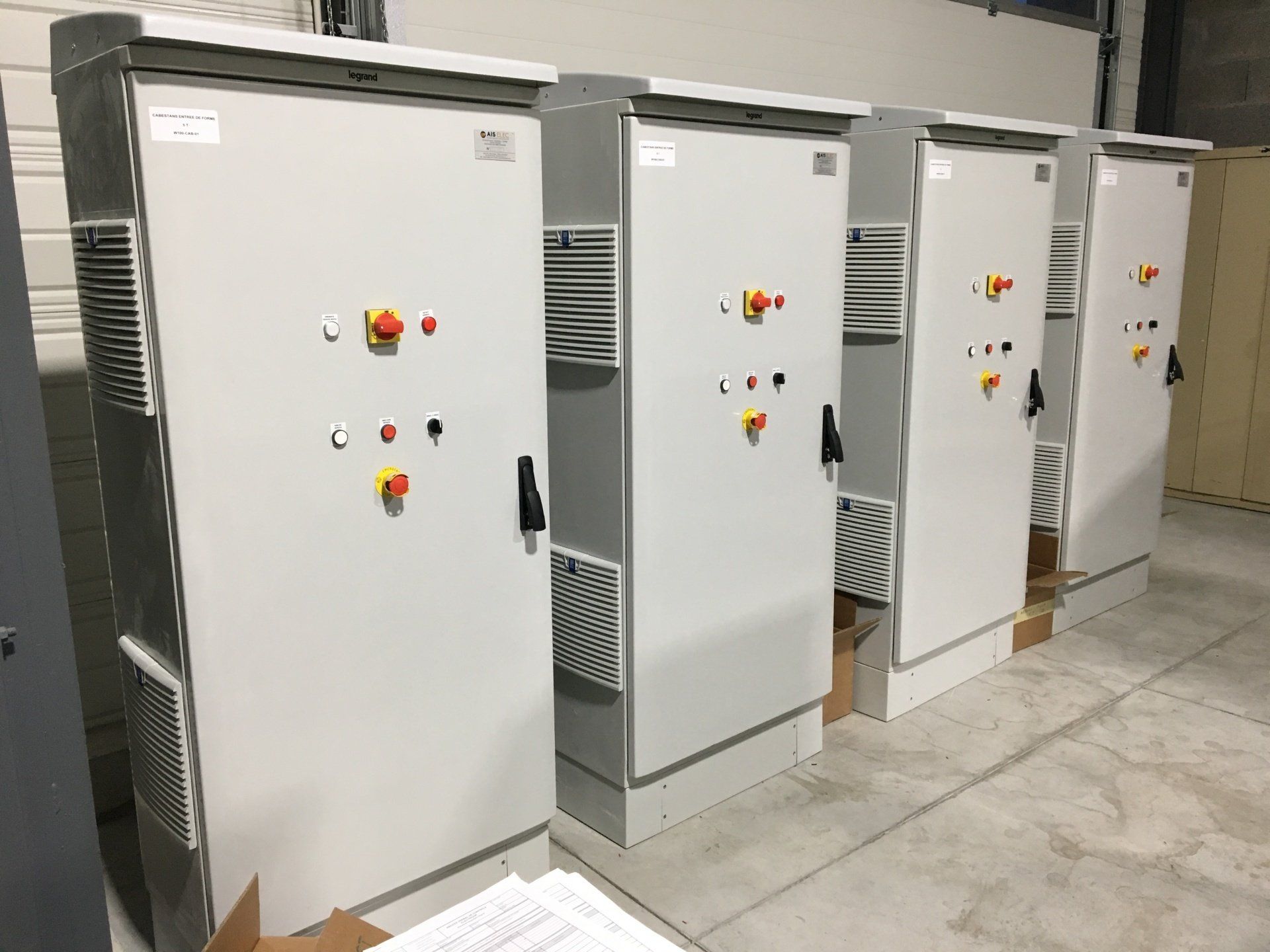 Câblage électrique industriel