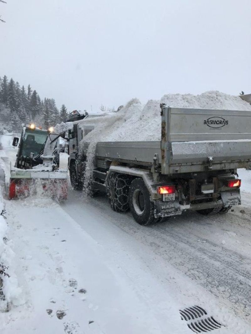 camion de déneigement
