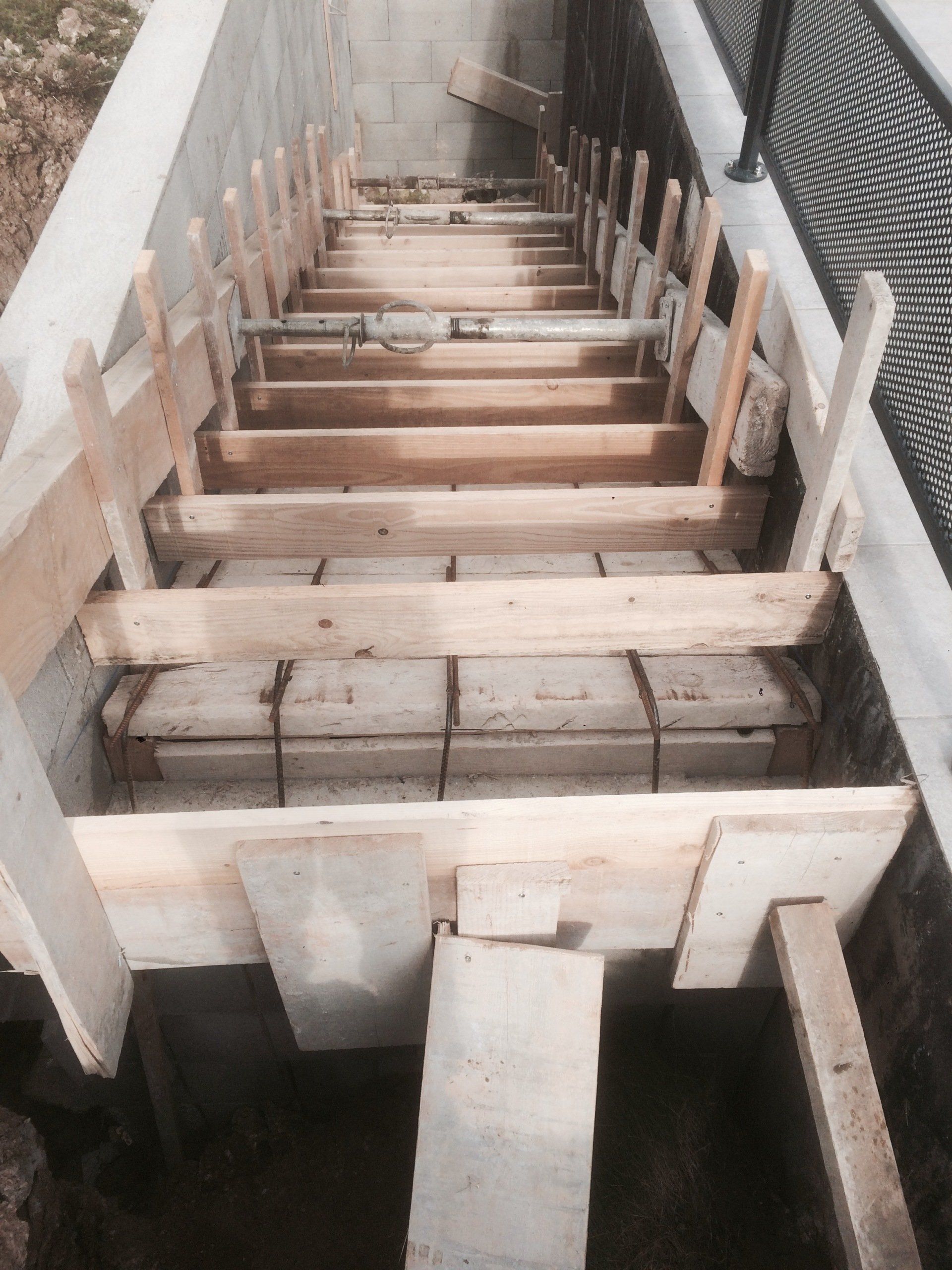 Création d’escalier en cours