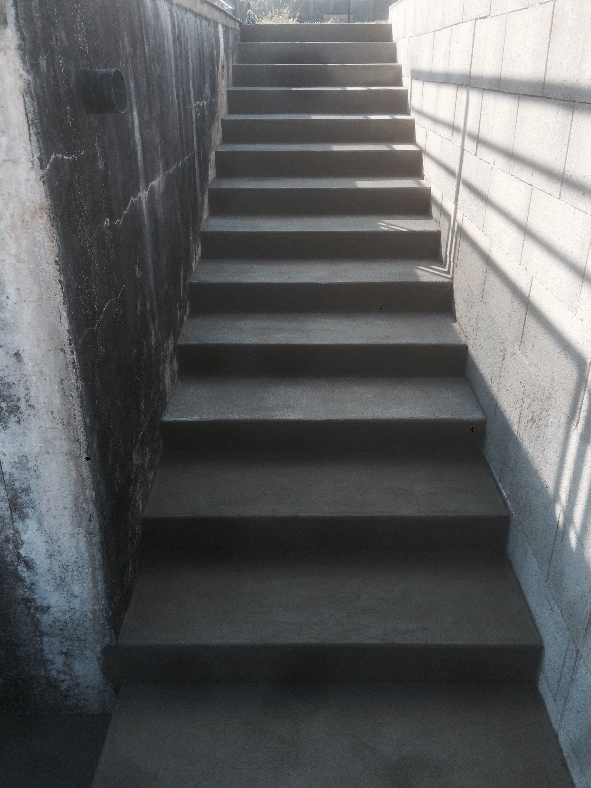 Création d'un escalier